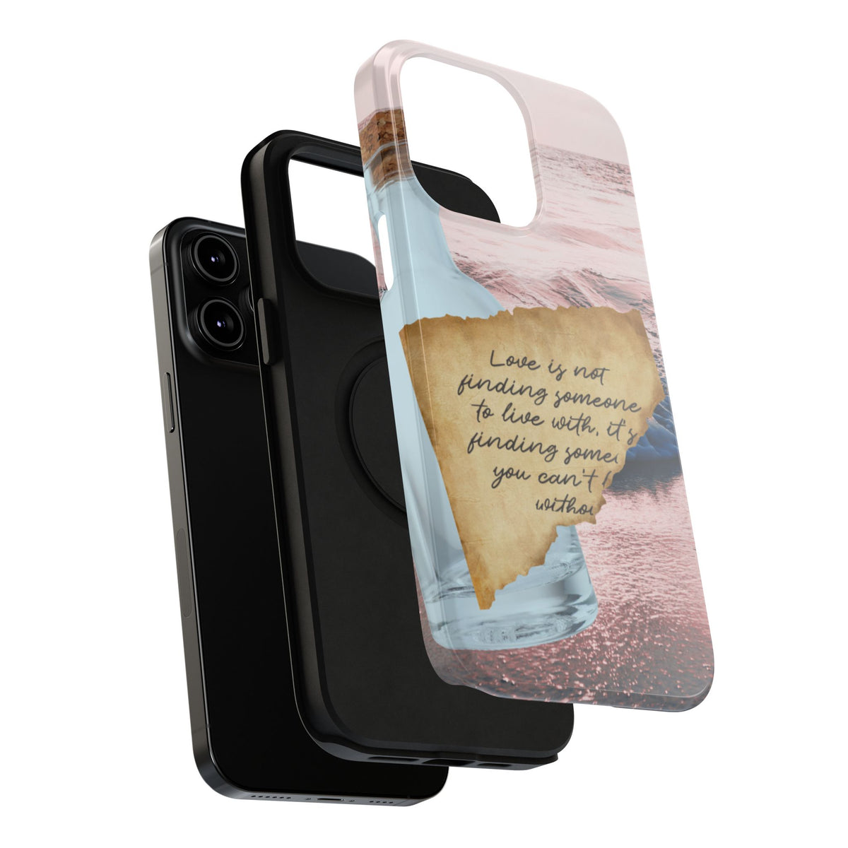 Impact-Resistant Phone Case – Written in the Tide – Compatible with iPhone 11–17 & Samsung Galaxy S22–S26 Series