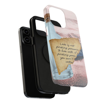 Impact-Resistant Phone Case – Written in the Tide – Compatible with iPhone 11–17 & Samsung Galaxy S22–S26 Series