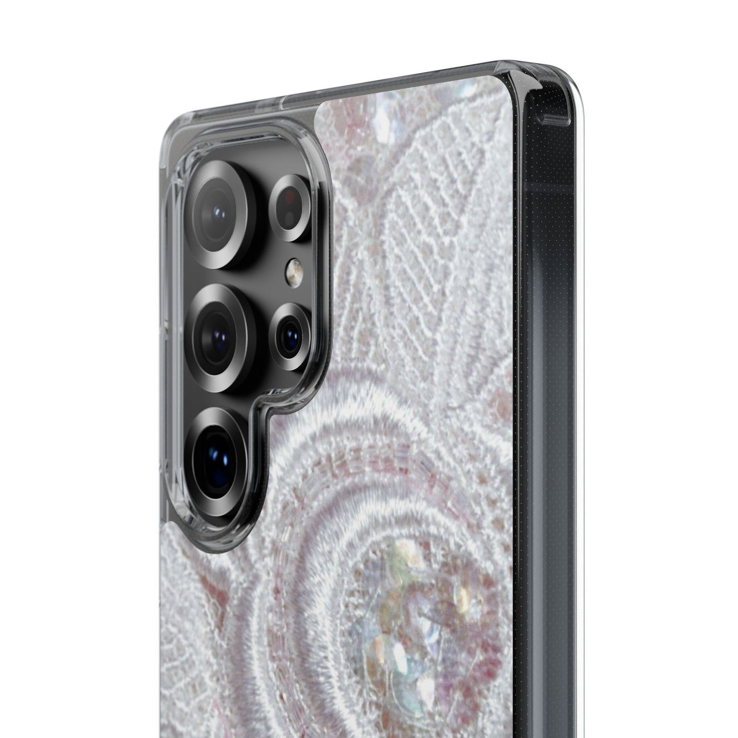 Clear Phone Case – Lace Veil