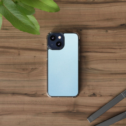 Clear Phone Case – Blue Whisper