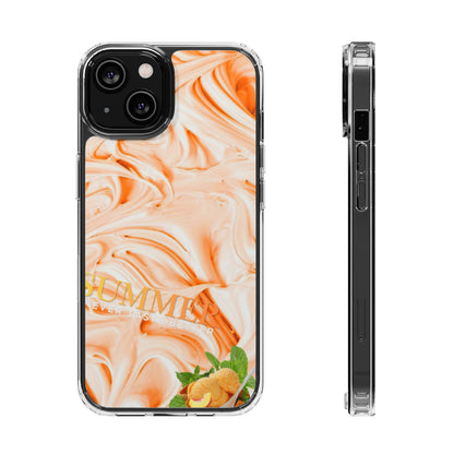 Clear Phone Case – Peach Sorbet