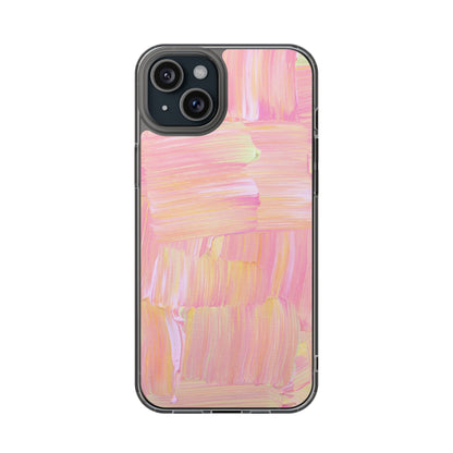 Clear Phone Case – Sorbet Stroke