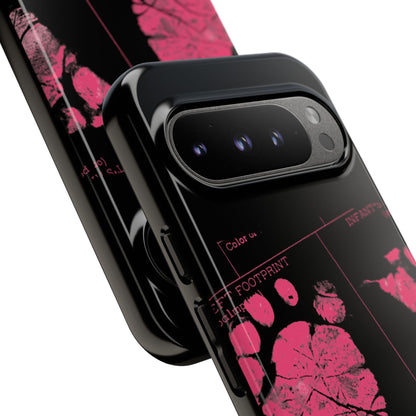 Protective Phone Case – Mom’s Little Pink Footprints