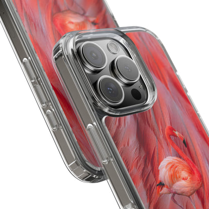 Clear Phone Case – Scarlet Plume