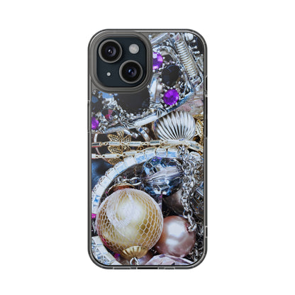 Clear Phone Case – Chrome Jewel
