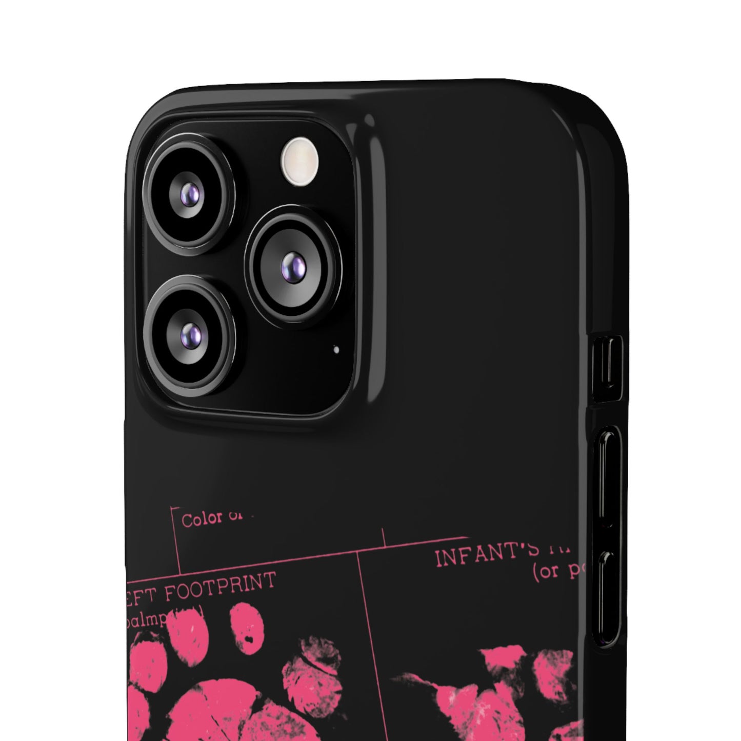 Snap Phone Case – Mom’s Little Pink Footprints