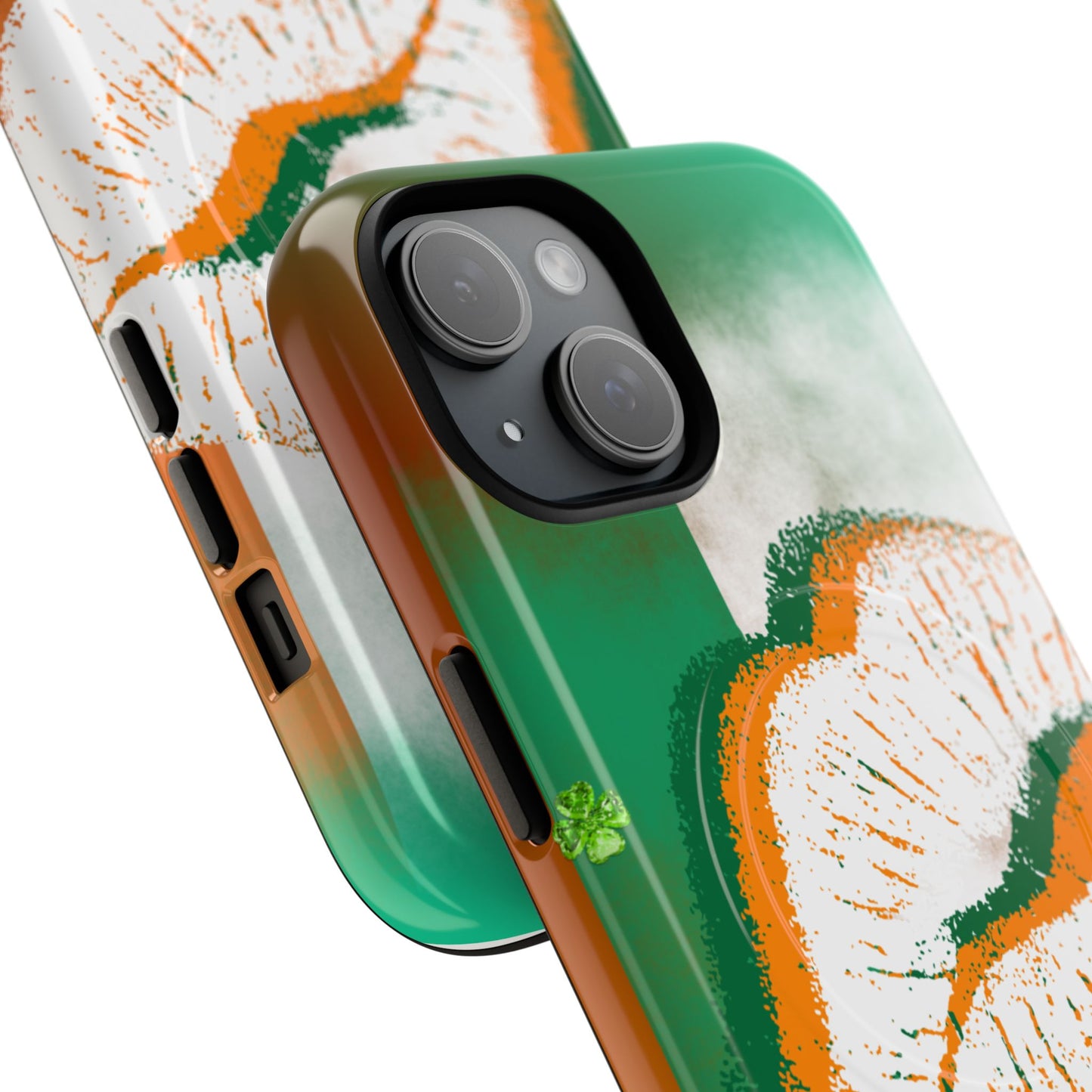 Dual-Layer Phone Case – Irish Lip St. Patrick’s Day Design