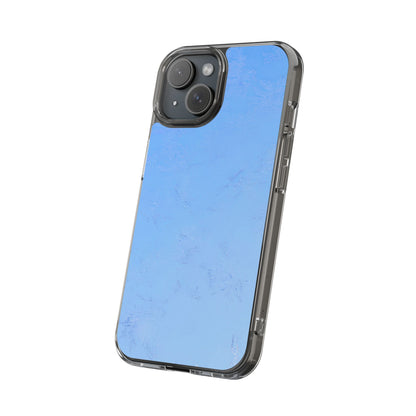 Clear Phone Case – Azure Fade