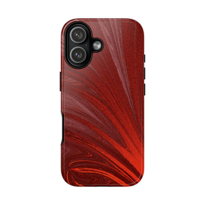 Protective Phone Case – Crimson Current