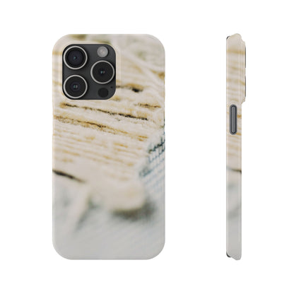 Slim Phone Case – Woven Warmth