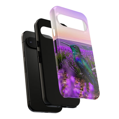 Protective Phone Case – Hummingbird Reverie