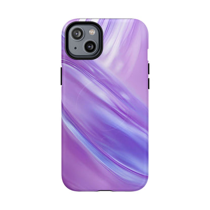 Protective Magnetic Phone Case – Lavender Wave