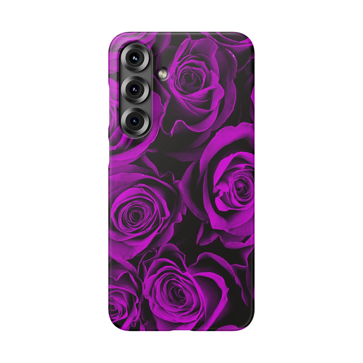 Snap Phone Case – Amethyst Roses