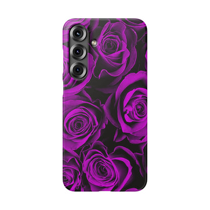 Snap Phone Case – Amethyst Roses