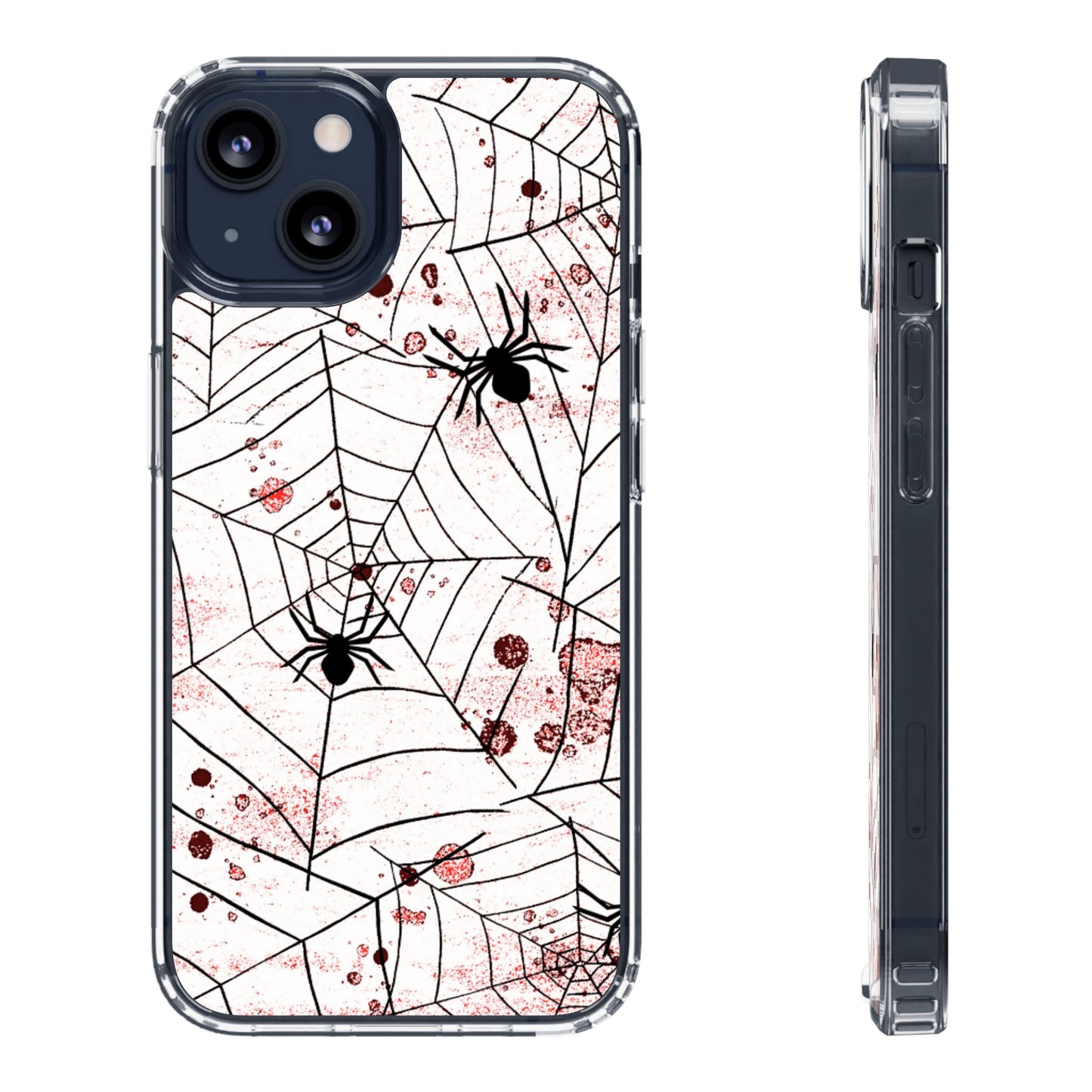 Clear Phone Case – Blood Web
