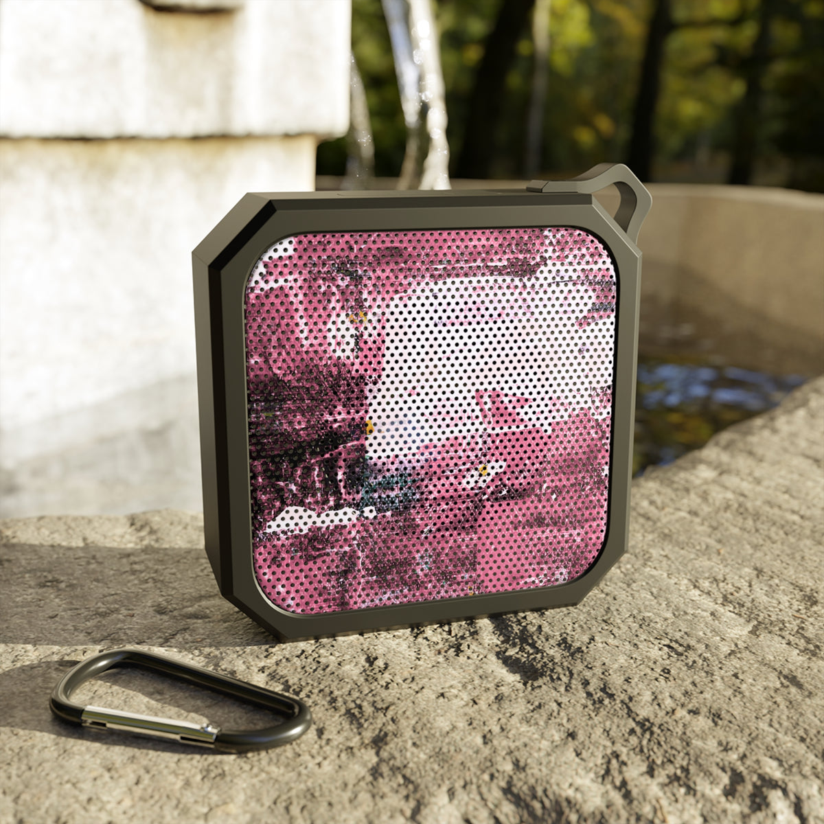 Water-Resistant Bluetooth Speaker – Faded Cranberry