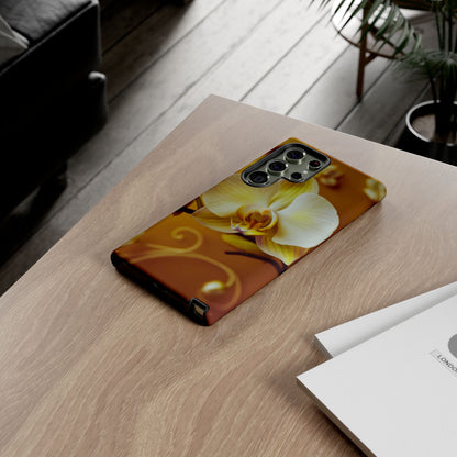 Protective Phone Case – Amber Orchid