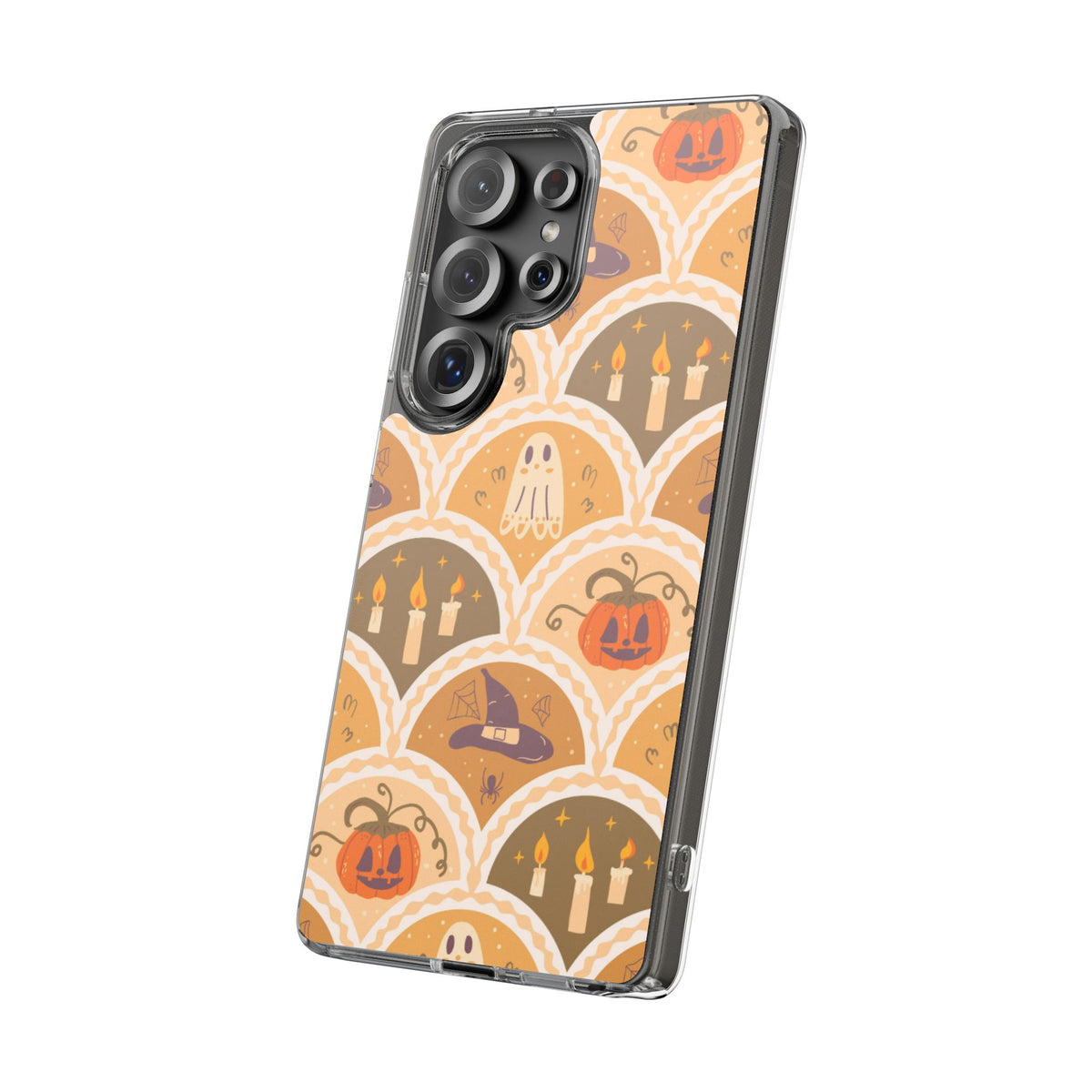 Clear Phone Case – Vintage Haunt – Compatible with iPhone 13–17 & Samsung Galaxy S25–S26 Series