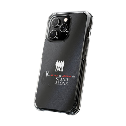 Clear Magnetic Phone Case – Stand Alone