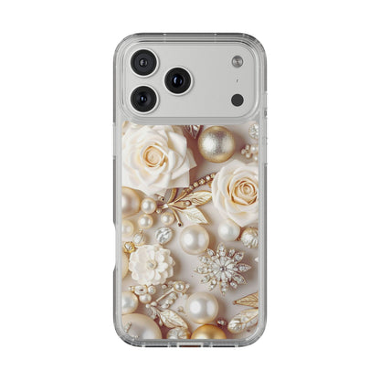 Clear Phone Case – Ivory Opulence