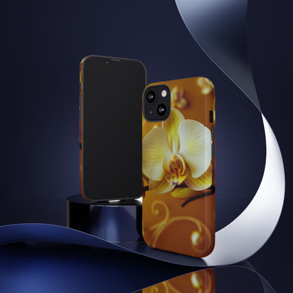 Protective Phone Case – Amber Orchid
