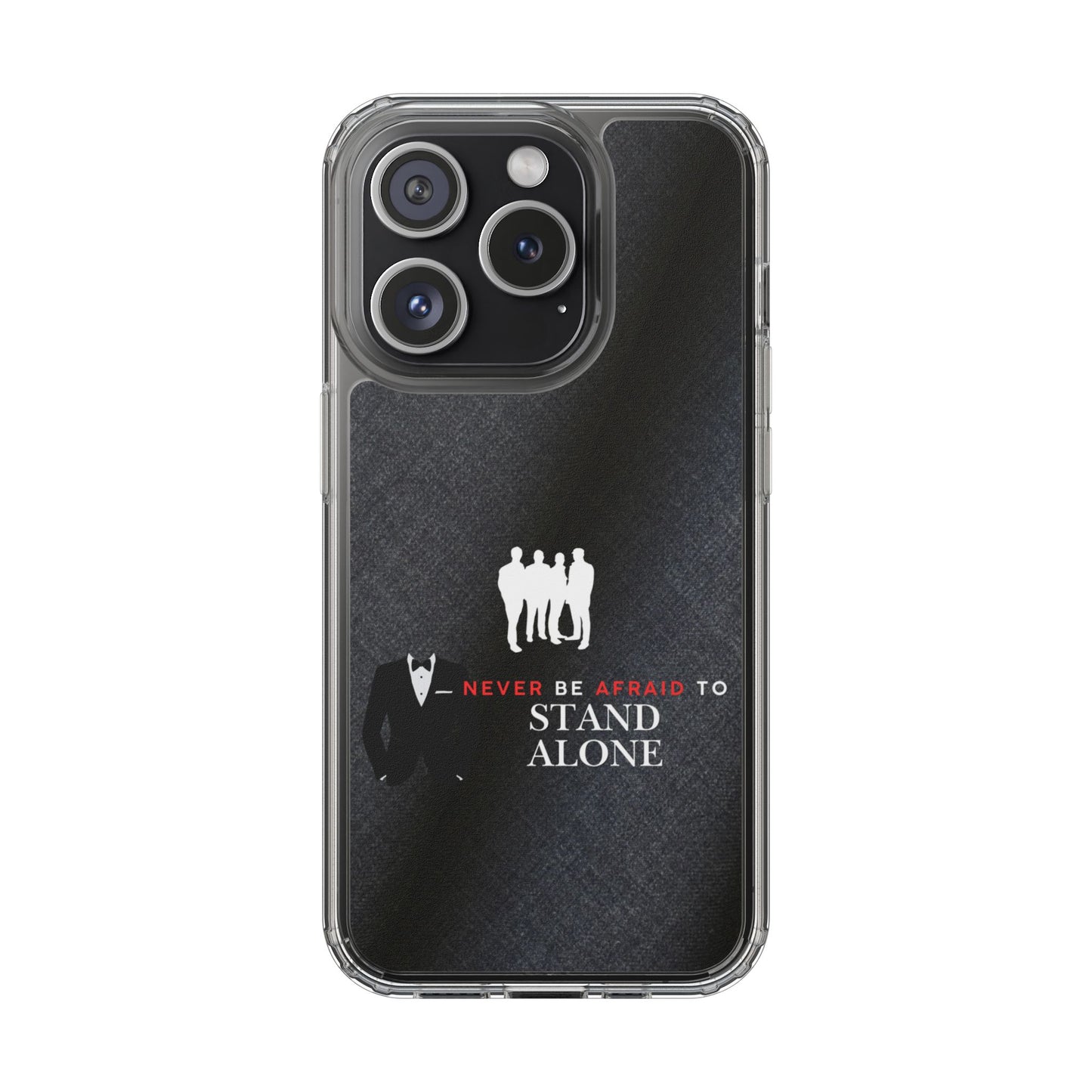 Clear Phone Case – Stand Alone