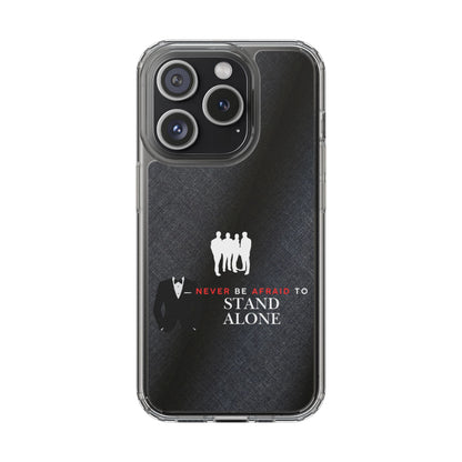 Clear Phone Case – Stand Alone
