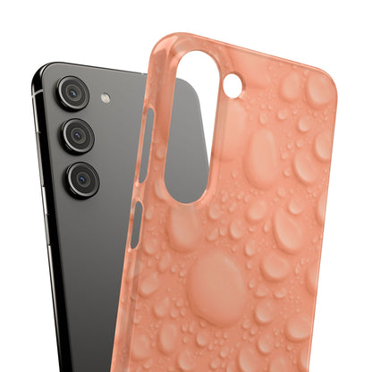 Snap Phone Case – Apricot Rain