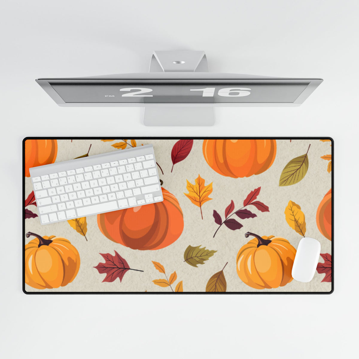 Oversized Desk Mat – Falling for Pumpkin