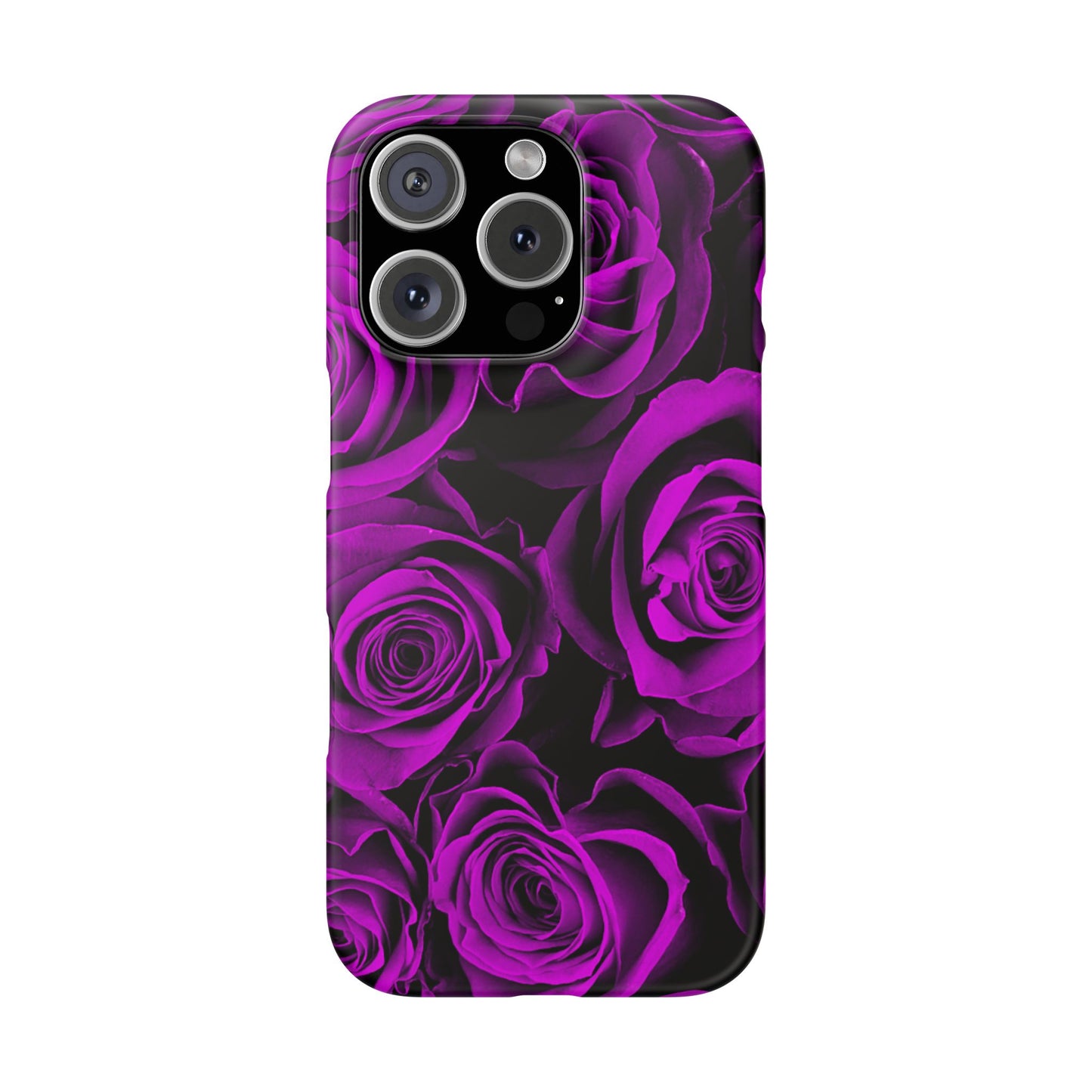 Snap Phone Case – Amethyst Roses