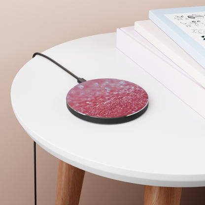 Wireless Charger – Rosé Sparkle