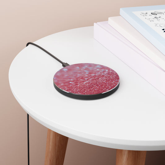 Wireless Charger – Rosé Sparkle