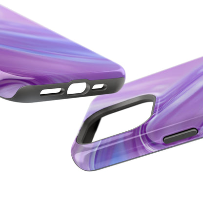 Impact-Resistant Phone Case – Lavender Wave