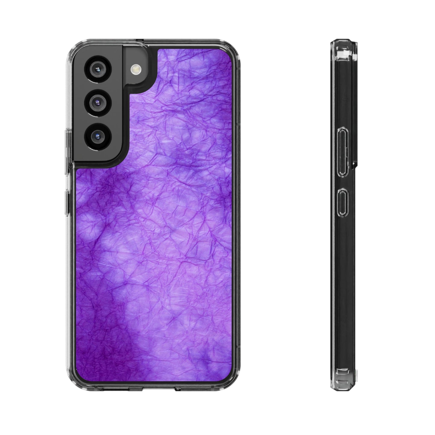 Clear Phone Case – Neon Dusk