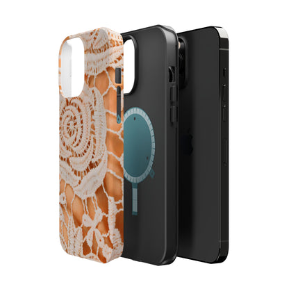 Wireless-Charging Compatible Case – Vintage Veil