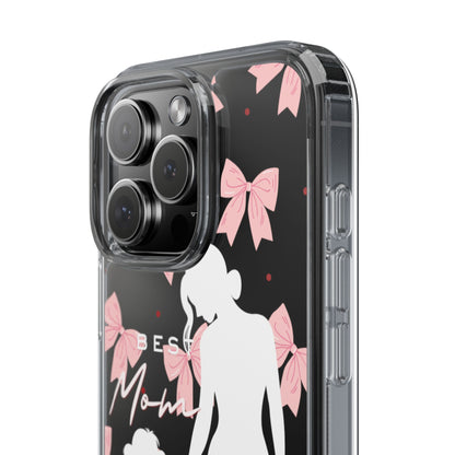 Clear Phone Case – Best Mom: My Little Girl