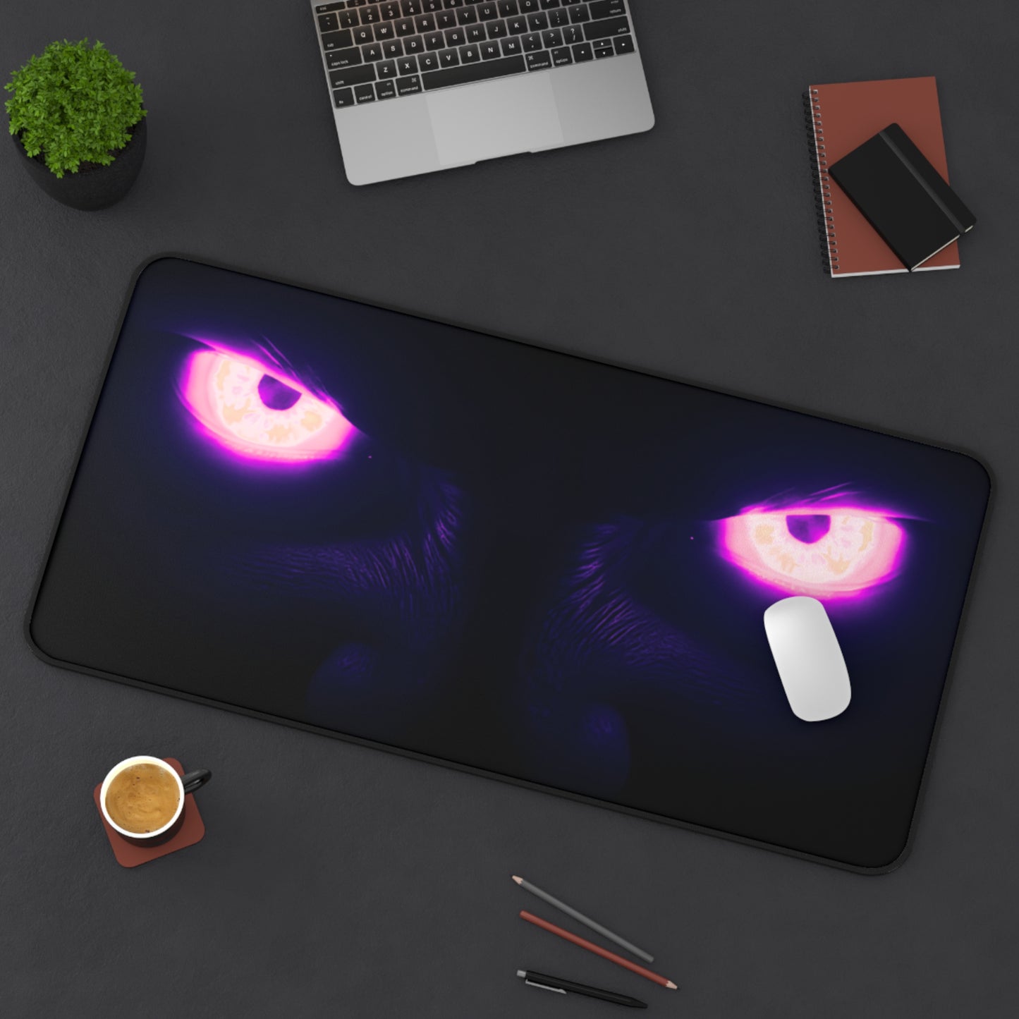 Neoprene Desk Mat – Phantom Monster Eyes