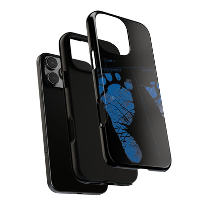 Protective Phone Case – Mom’s Little Blue Footprints