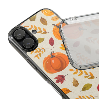 Clear Phone Case – Falling for Pumpkin