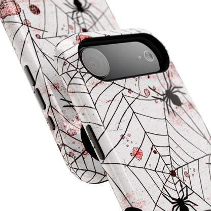 Impact-Resistant Phone Case – Blood Web
