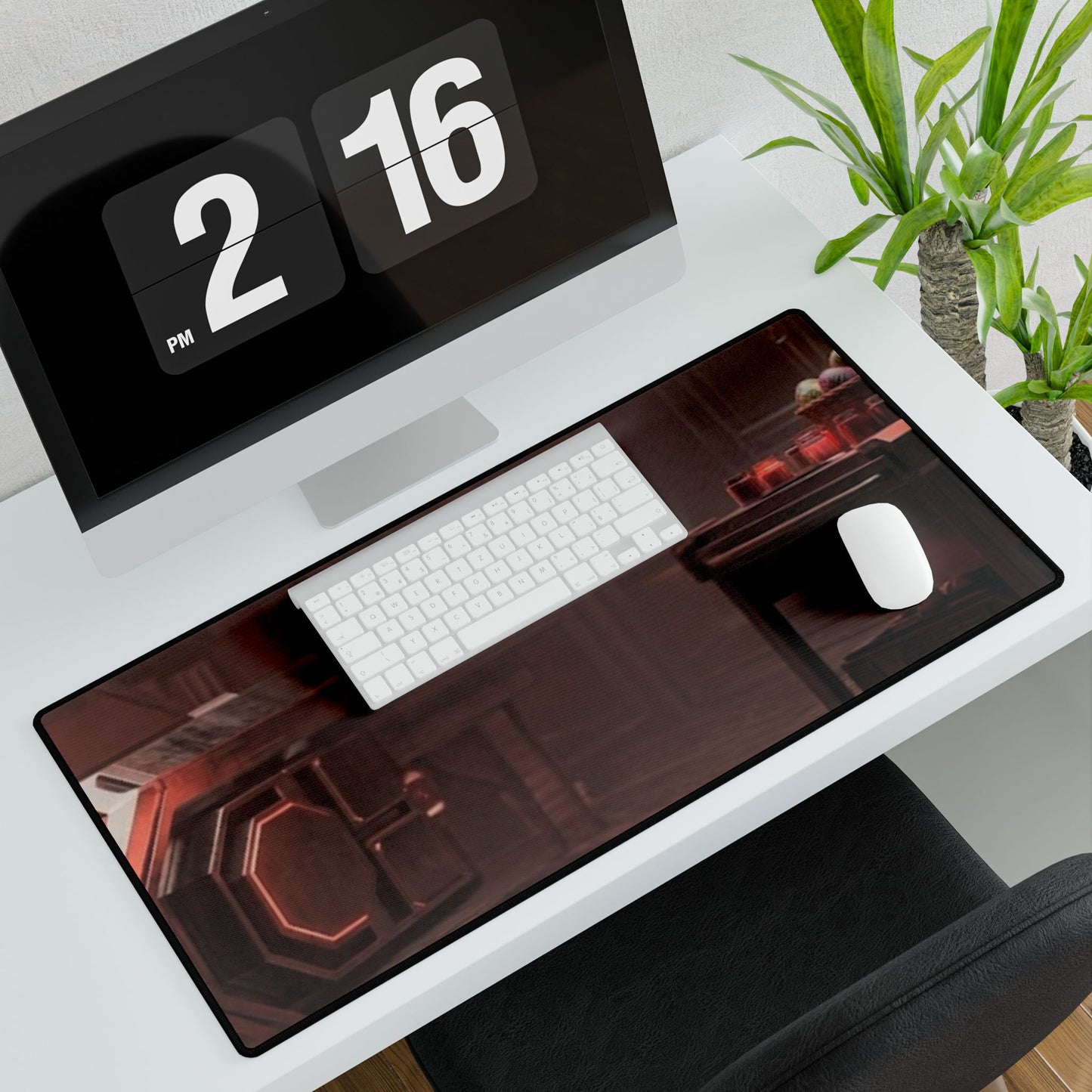 Desk Mat – Cyber Bunny Lair