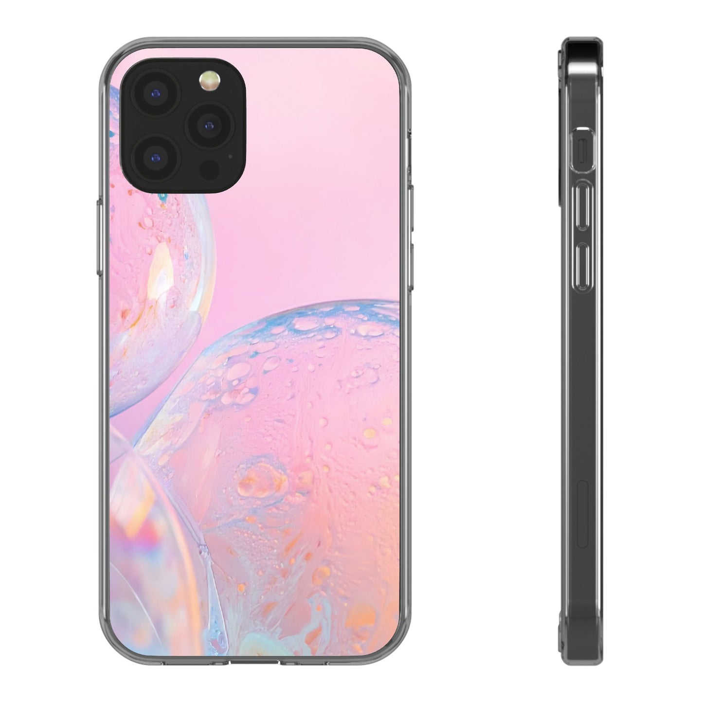 Clear Phone Case – Sugar Bubbles