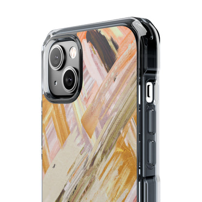 Clear Magnetic Phone Case – Brush & Bronze