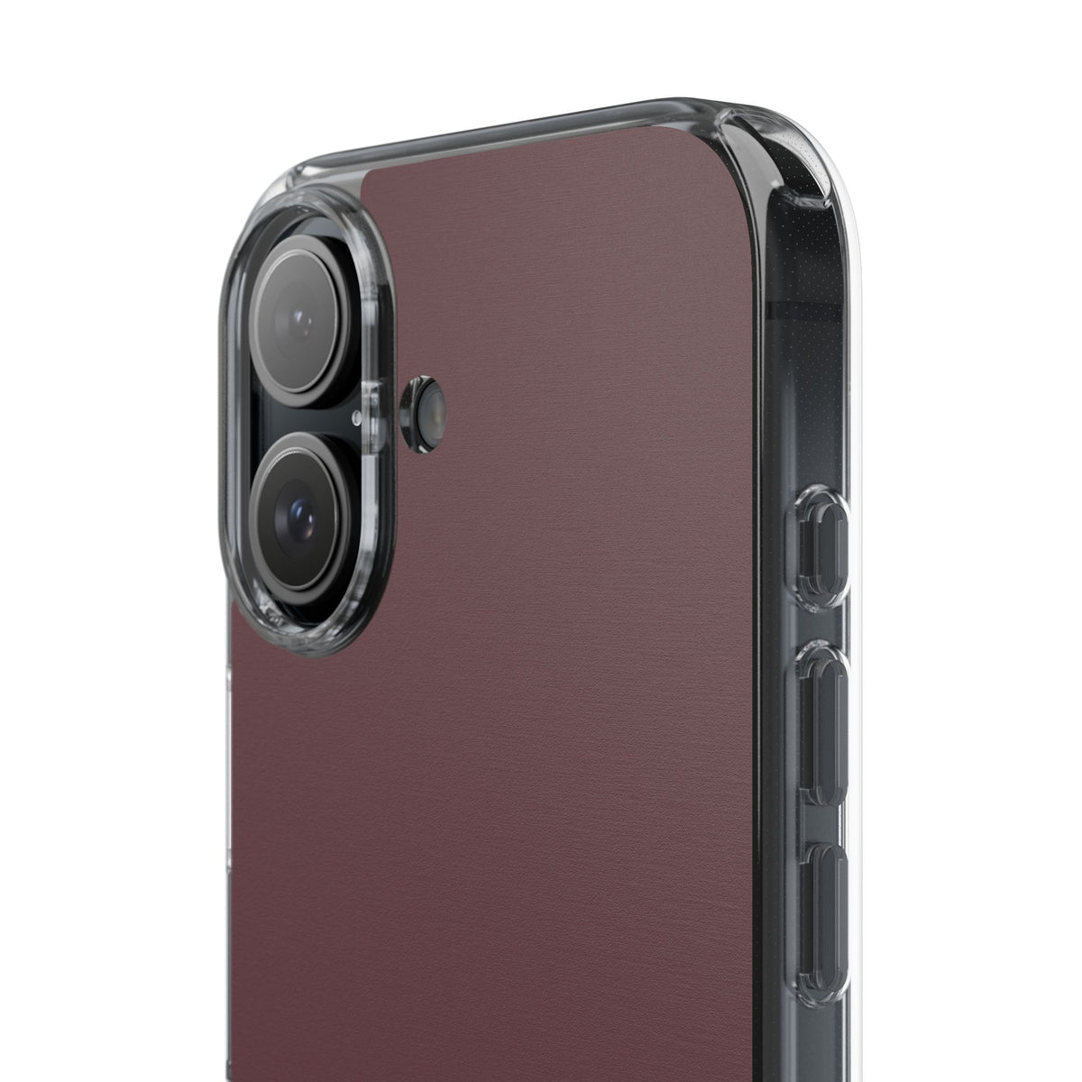 Clear Phone Case – Mulled Wine – Compatible with iPhone 13–17 & Samsung Galaxy S25–S26 Series