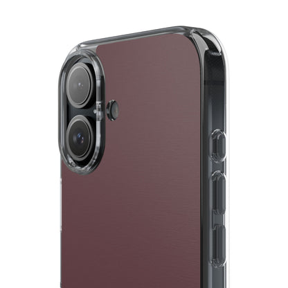 Clear Phone Case – Mulled Wine – Compatible with iPhone 13–17 & Samsung Galaxy S25–S26 Series