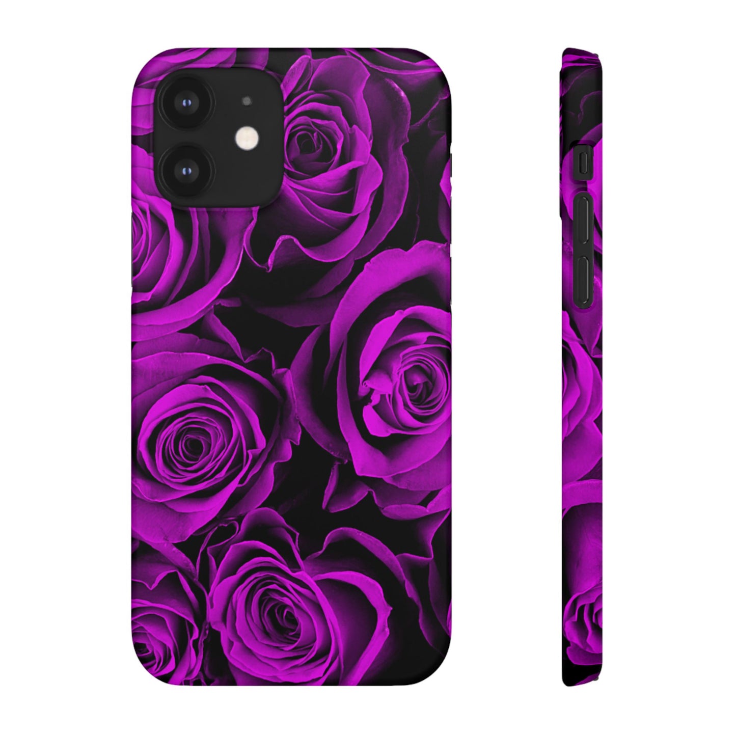Snap Phone Case – Amethyst Roses