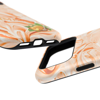 Impact-Resistant Phone Case – Peach Sorbet
