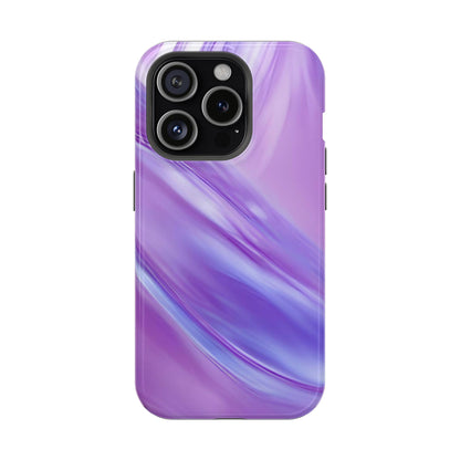 Wireless-Charging Compatible Case – Lavender Wave