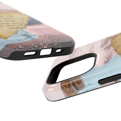 Impact-Resistant Phone Case – Written in the Tide – Compatible with iPhone 11–17 & Samsung Galaxy S22–S26 Series