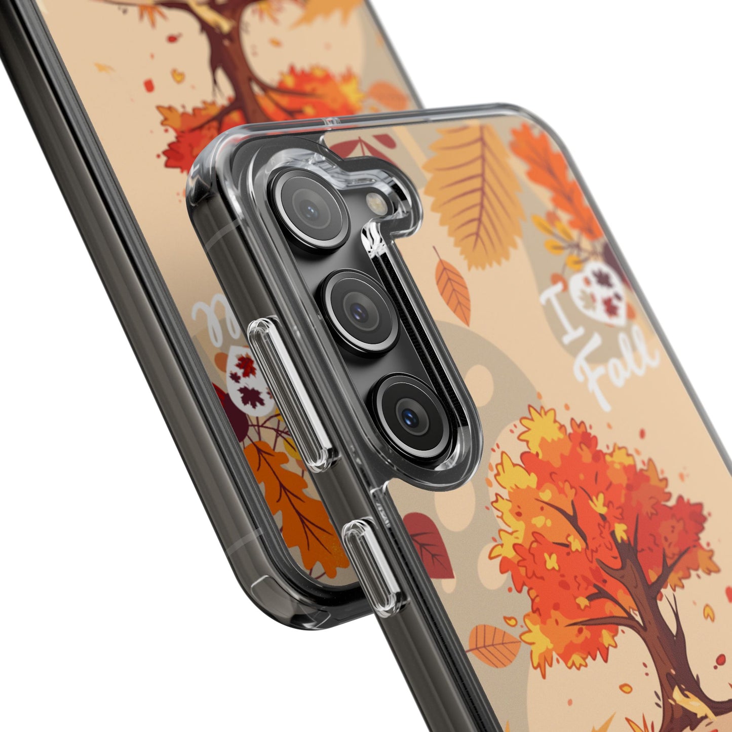 Clear Phone Case – Fall in Love